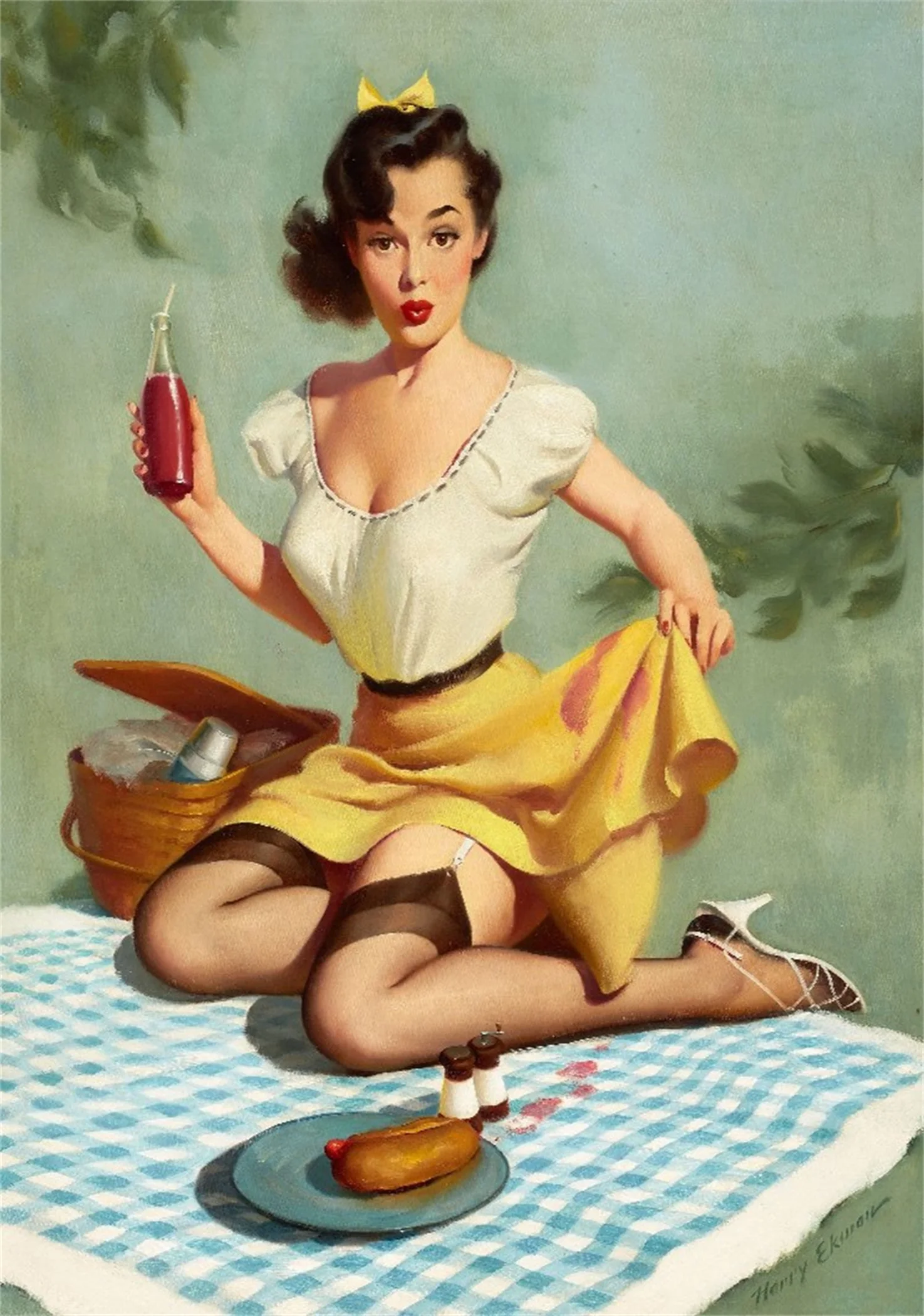 Erotic Pin Up Art