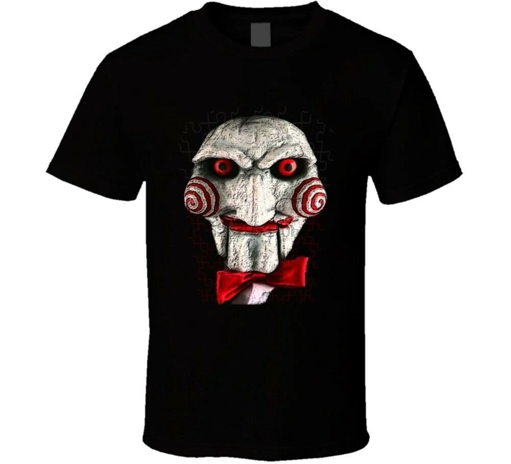 

Saw Jigsaw Horror Torture Movie Fan T Shirt