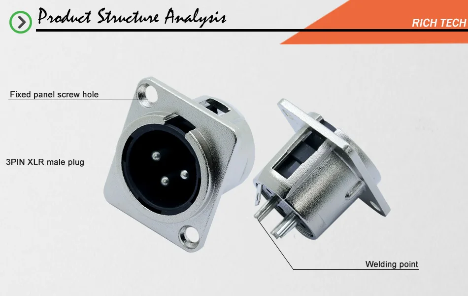 5 комплектов/10 шт. XLR разъем никелированный 3pin XLR Женский Разъем Панель Крепление разъем+ XLR Мужской Панель Крепление аудио разъем динамик разъем