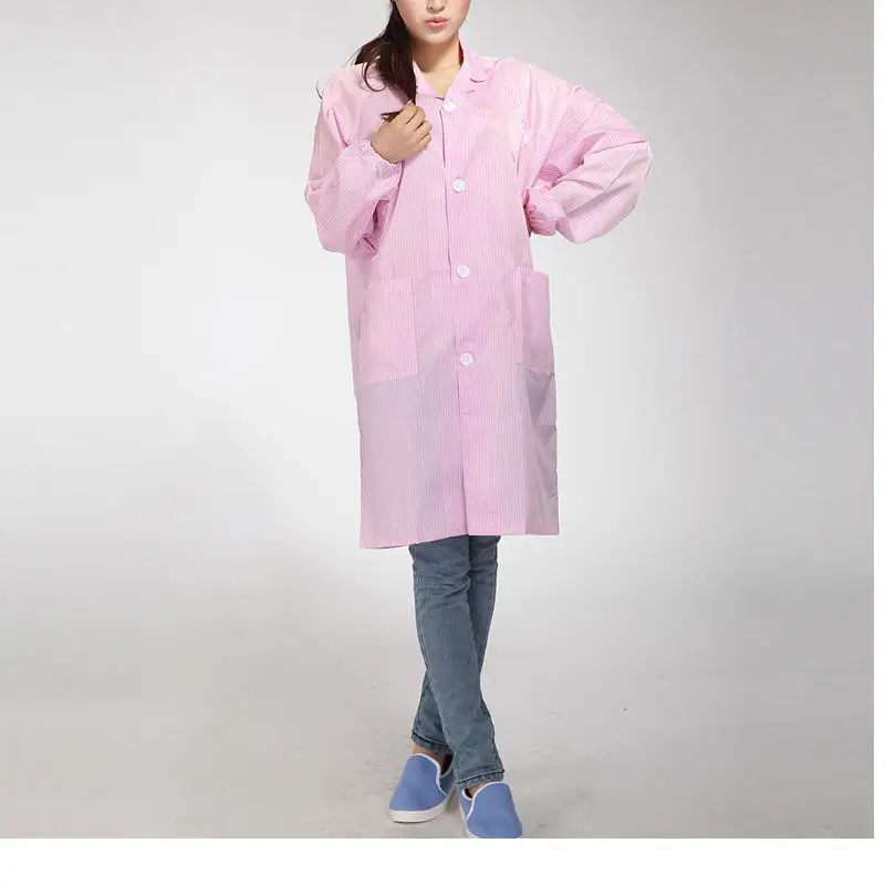

2PCS/lot Antistatic overall Suit Coat Workshop Working Clothes Labor Protective From Dust Wholesale Safety Clothing