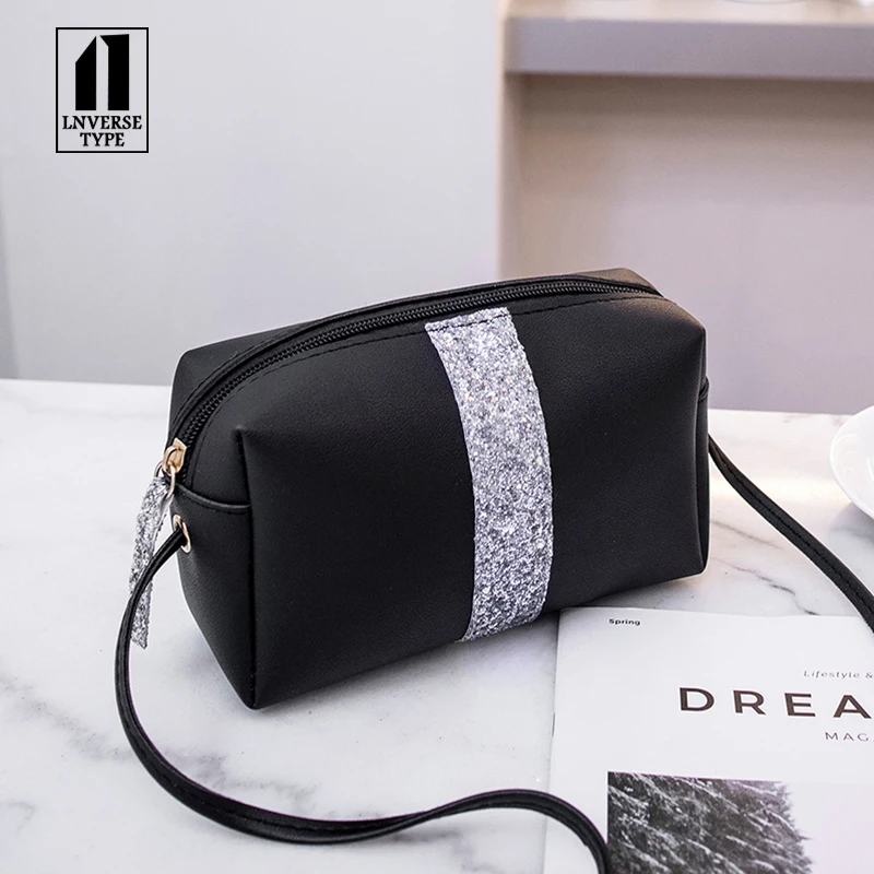 

small Pillow bag for girls Women Messenger Bag Fashion Solid Color Phone Coin Bag PU Leather Shoulder Bag Cute bolso mujer purse