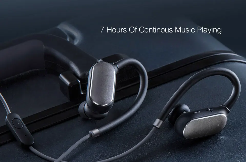 Новые оригинальные спортивные bluetooth-наушники Xiaomi с микрофоном, 7 часов воспроизведения, аксессуары для телефонов, смартфонов iPhone, samsung