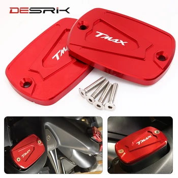 

For YAMAHA T-Max 500 TMAX 500 T Max 530 NEW Arrivals CNC Aluminum Motorcycle Brake Fluid Fuel Reservoir Tank Cap Cover 5 Colors