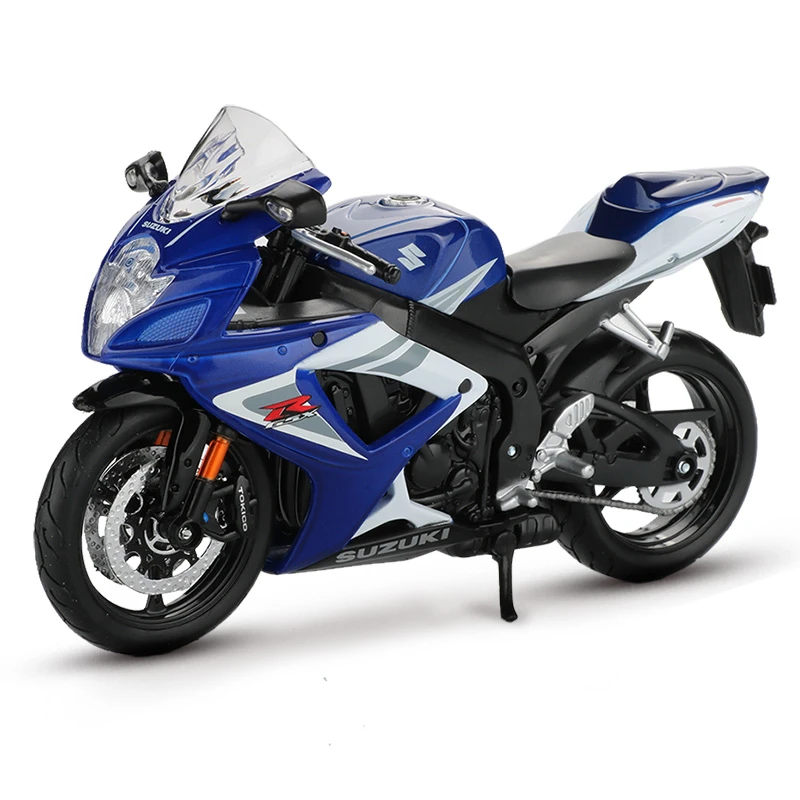 Maisto 1:12 合金ダイキャストメタルバイク模型玩具gsxr 750 モーター自転車レーシングカーグッズ家の装飾子供のプレゼント用