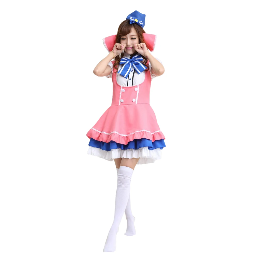 

Love live Lovelive Cosplay Kotori Minami Tojo Nozomi Ayase Eli Sonoda Umi Christmas costumes Women's Dress French maid