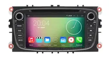 Quad Core 1024*600 Android 5.1.1 Car DVD Player for Ford Mondeo Focus S C Max Galaxy with Radio GPS WiFi