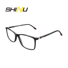 Бренд SHINU, очки, Мультифокальные Прогрессивные очки для чтения, диоптрийные очки для близкого и дальнего расстояния, ацетатные оптические очки
