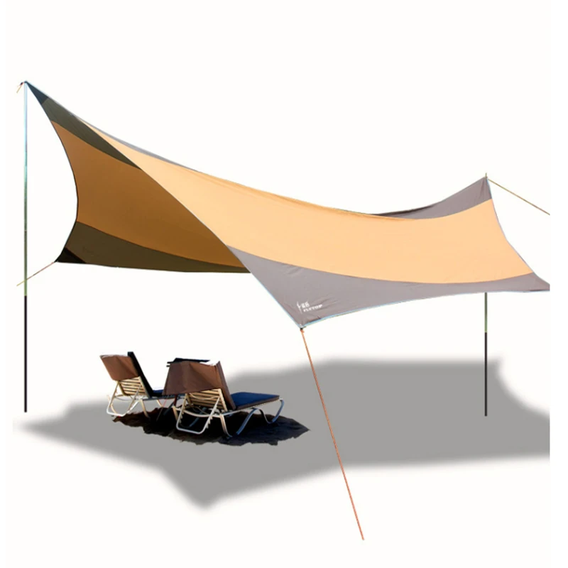 

Camping Pergola Canopy Tent 5-8 Person Sun Shelter Canopy Tent Anti-UV Sun Shelter Summer Tent Beach 10*200*400