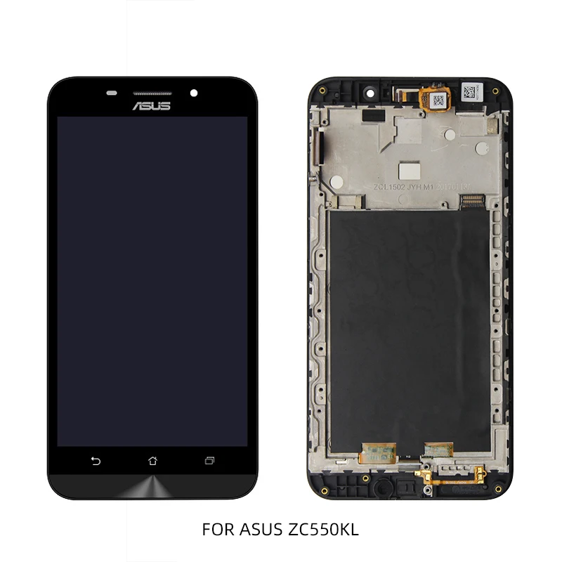 ASUS Zenfone Полный ЖК-экран+ рамка для ASUS Zenfone Max ZC520TL ZC550KL ZC554KL ЖК-дисплей+ кодирующий преобразователь сенсорного экрана в сборе