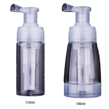 Baby Powder Containers Clear Spray Bottle Travel Barber Organizer Demountable Outdoor Press Makeup Cosmetics Portable Home Use