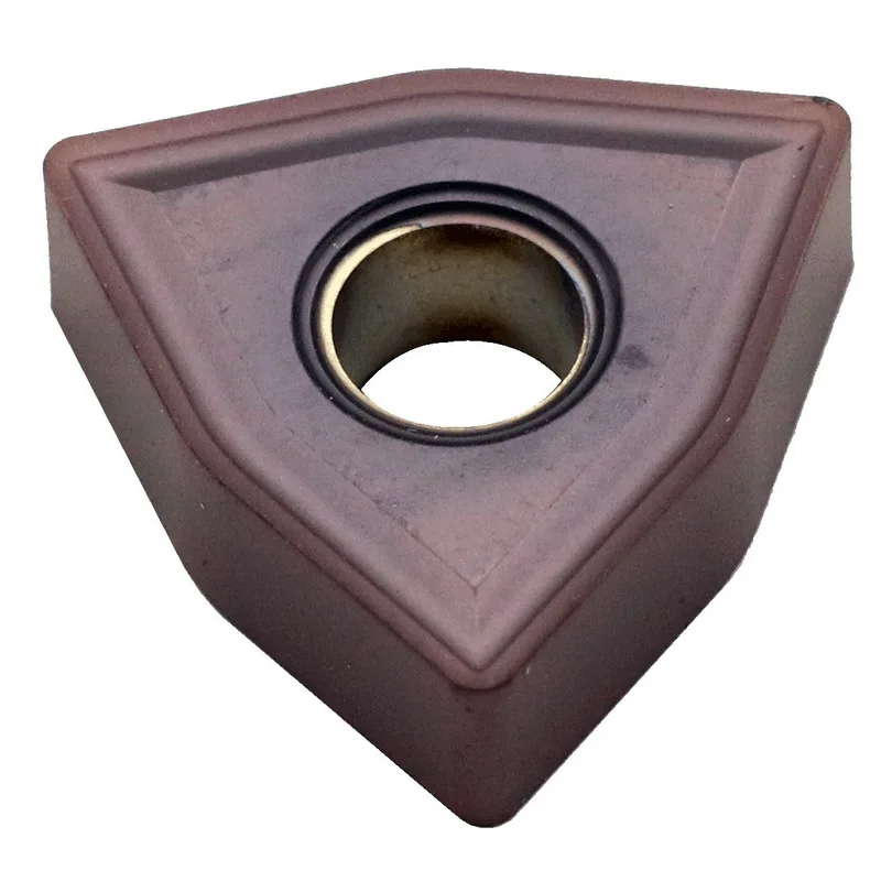 

MOSASK 10pcs WNMG080404-MS ZM30 Cemented Machining Stainless Steel Processing Tungsten Carbide Inserts