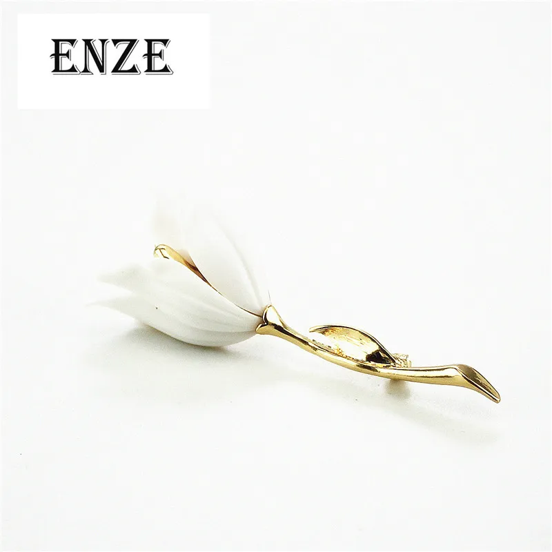 

2016 free shipping Fashion alloy new tulip woman brooch Banquet accessories