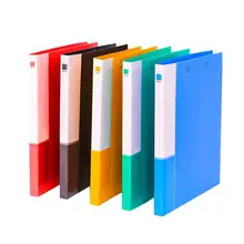 Mylifeunite красочные коммерческие папки для файлов, пластиковые карманные папки, Цветные папки для файлов с двойными сильными зажимами, офисные принадлежности