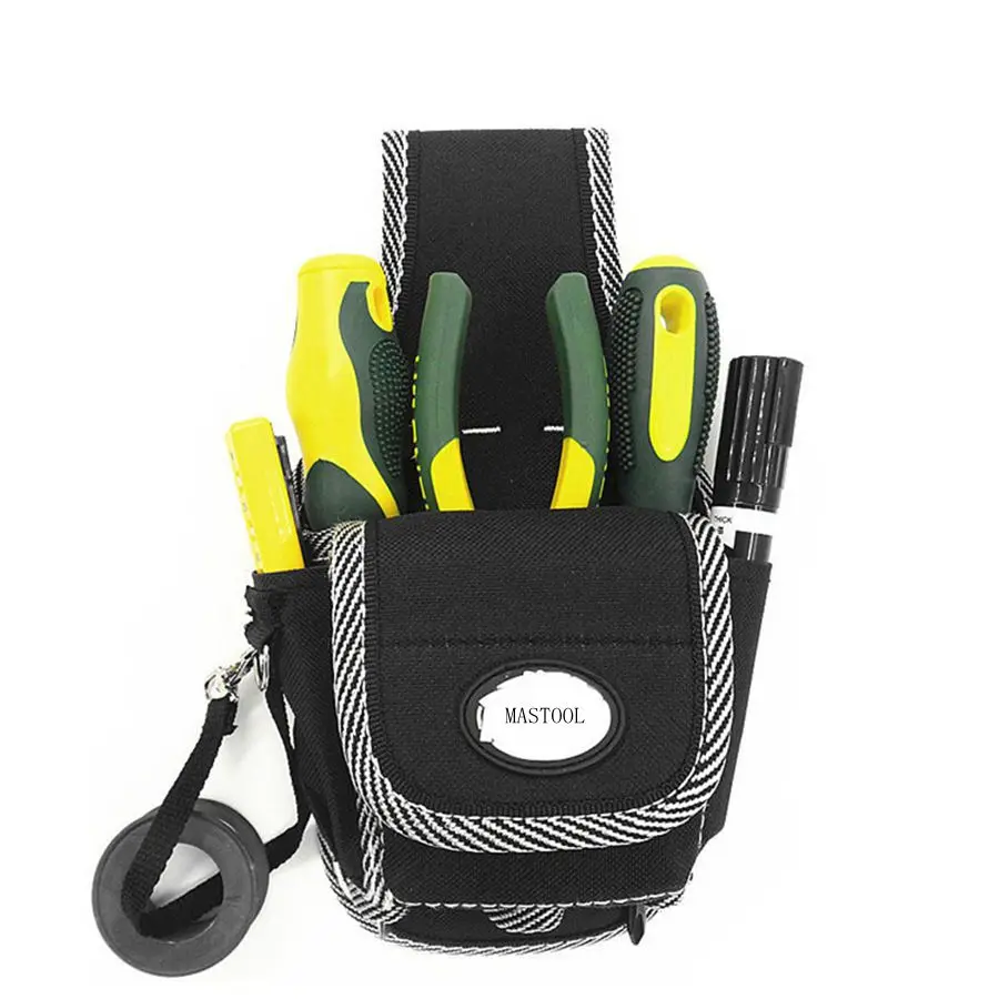 High Quality Multi pocket Design Multi function Waist Tool Bag Lanyard