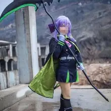 Бесплатная доставка костюм для косплея Owari no Serafu Shinoa Hiragi из