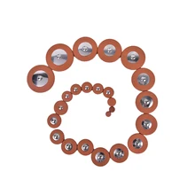 Саксофон аксессуары 26 шт. Sax Кожа колодки Замена для альт-саксофон Пластик