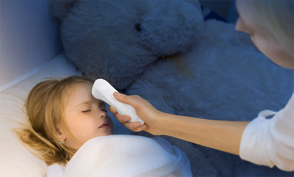  Xiaomi Mijia iHealth Thermometer LED Digital Fever Infrared baby kids Adults Elder Thermometer Non-
