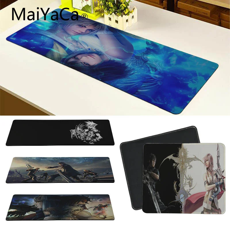 MaiYaCa, большой игровой коврик для мыши из натурального каучука, Final Fantasy X, ночное небо, большой игровой коврик для мыши, коврик для мыши, коврик для клавиатуры