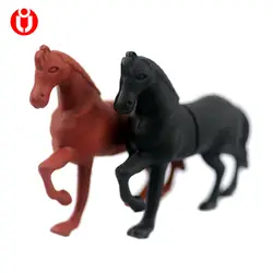 64 ГБ флешки, Бесплатная доставка! Мультфильм U диск черный и коричневый лошадь USB флэш-накопитель мило стежка лошадь Флеш накопитель