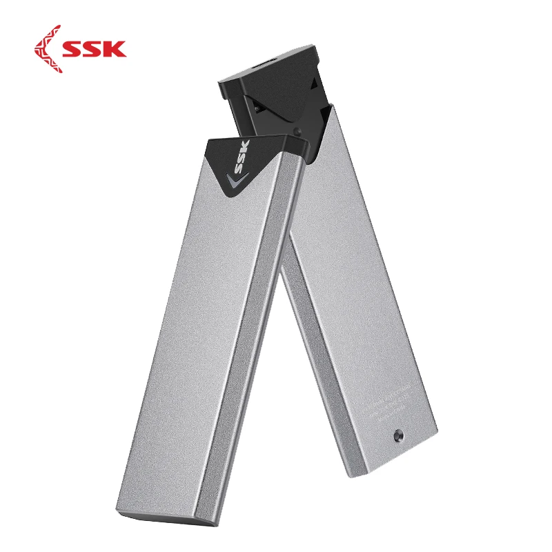 SSK SSD 128G 256G 512G 1T SSD чехол 2280 M.2 NGFF Внутренний твердотельный накопитель внешний SSD чехол для планшета ноутбука PC type-C USB3.1