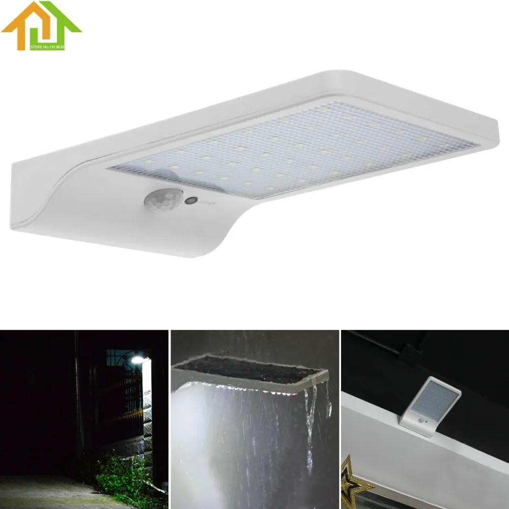 

36 LED Outdoor Waterproof Solar Power Light PIR Motion Sensor for Garden Security / Pathway / Balcony / Yard