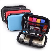 Mobile Kit Case High Capacity Storage Bag Digital Gadget Devices USB Cable Data Line Travel Insert Portable Digital Data Packet