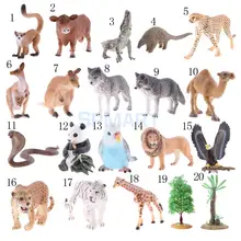 Realistic Animal/Tree Model Figurine Action Figures Kids Playset Educational Toy Collectibles Gift