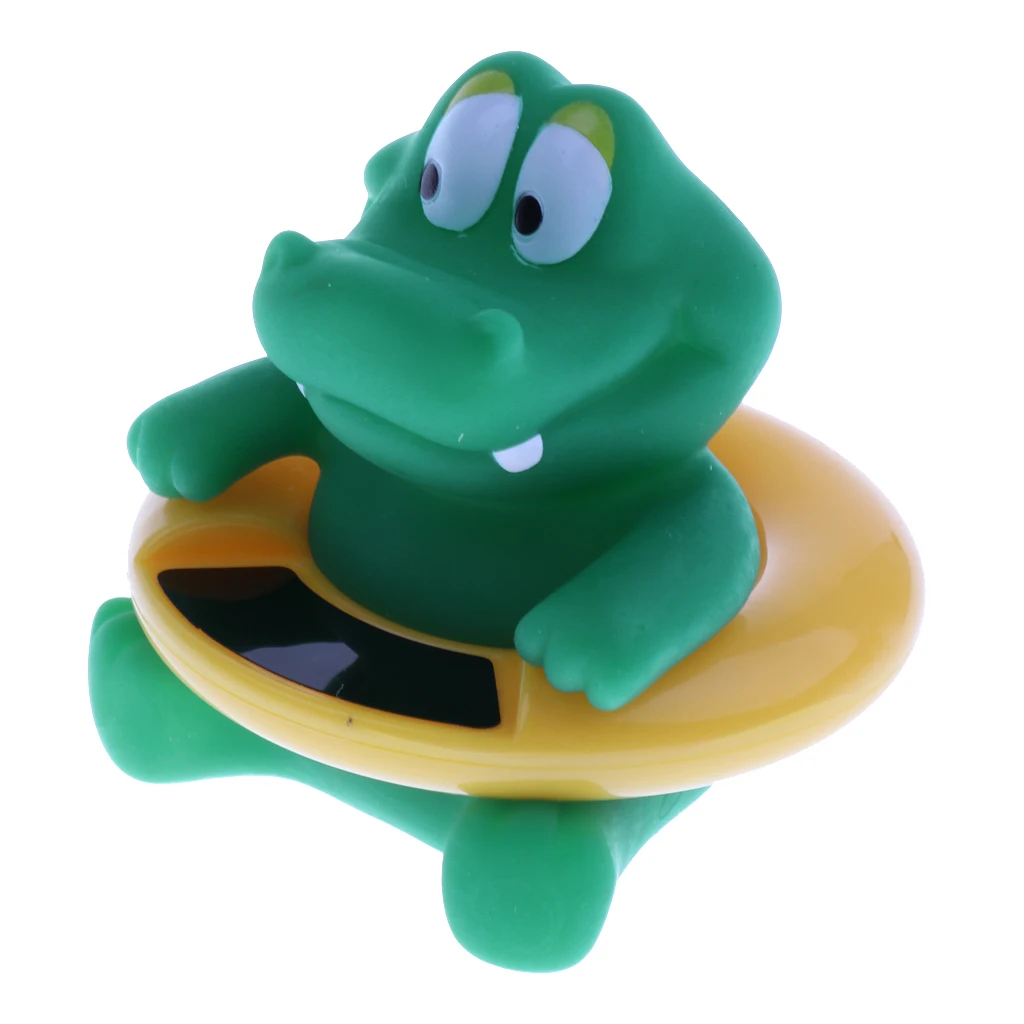 Swimming Pool Baby Water Temperature Water Bath Thermometer Duck Hippo Crocodile Pool Bath Tester Toy