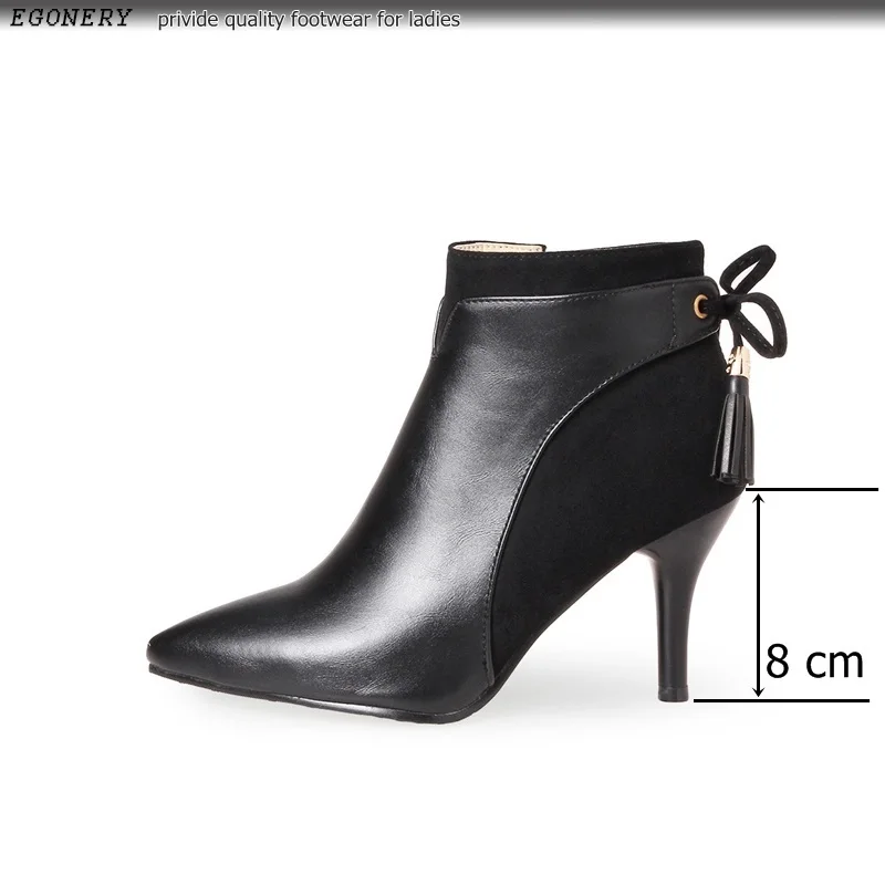 Tanie EGONERY najnowsze eleganckie buty damskie bardzo wysoki cienki sklep