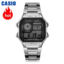 Часы Casio Взрыв часы мужские лучшие марки класса люкс LED военные цифровые часы спортивные Водонепроницаемые часы кварцевые мужские часы reloj hombre erkek kol saati montre homme zegarek meski AE-1200WHD