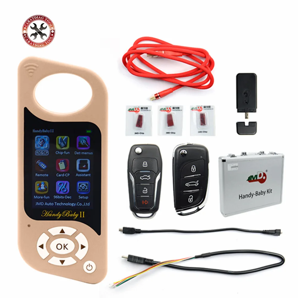 JMD Handy Baby II для 4D/46/48/G King Красный чип дистанционный генератор ключей копировальная
