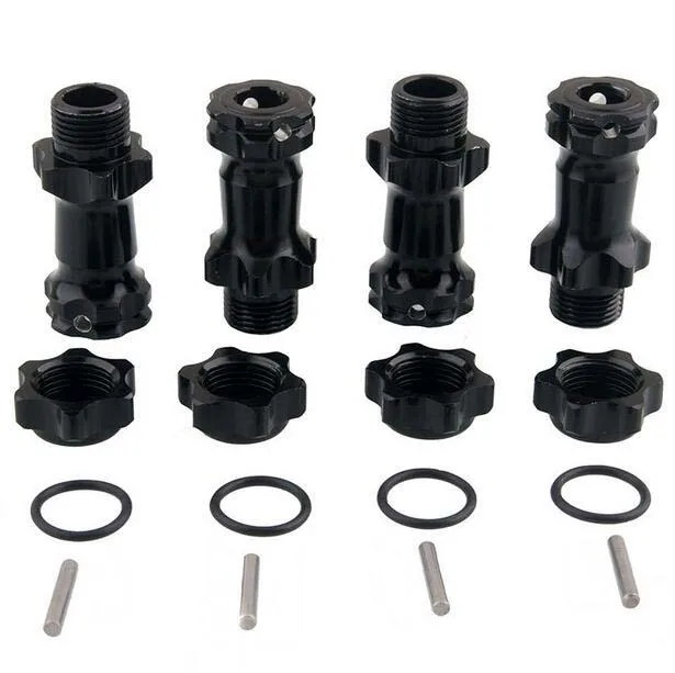 Adattatore Resistente Per RC Nitro Elettrico Adattatore Per Ruote RC 14mm A 17mm In Fibra Di Carbonio PETG - 4 Pezzi, Super Resistente, Venditore UK Accessori RC Car - Foto 7