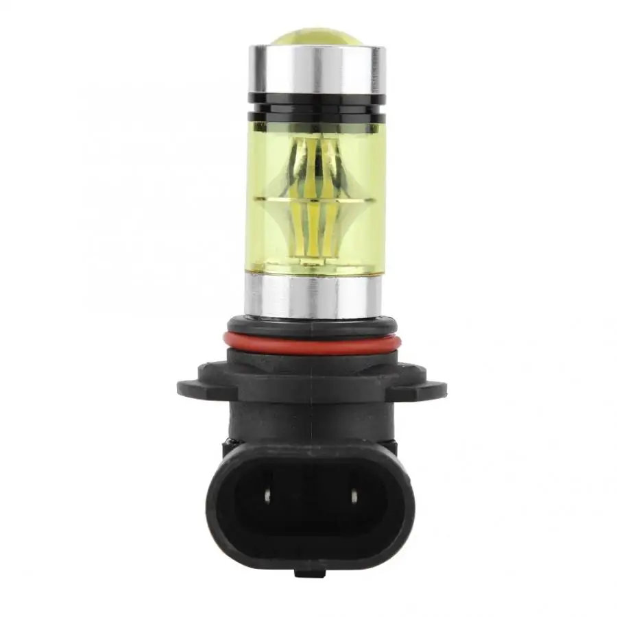 

1pc DC 12-24V 9006 HB4 Fog Light 100W 20LEDs Car fog Lamp lights DRL DC 12-24V 900 LM Yellow Light