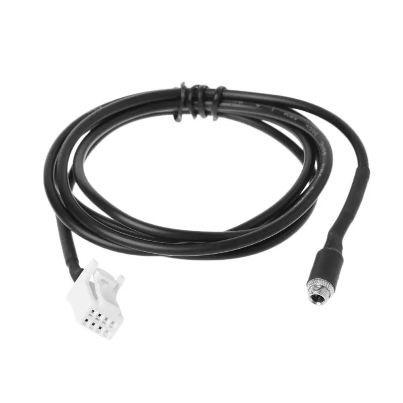 

New 1 Pc 8Pin Connector AUX-IN 3.5MM Female Jack Socket Audio Cable Adapter Extension Wire for Suzuki SX4 Grand Vitara 2007-10