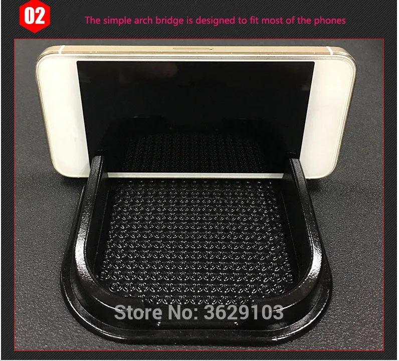 Multifunctional mobile phone anti skid pad accessories