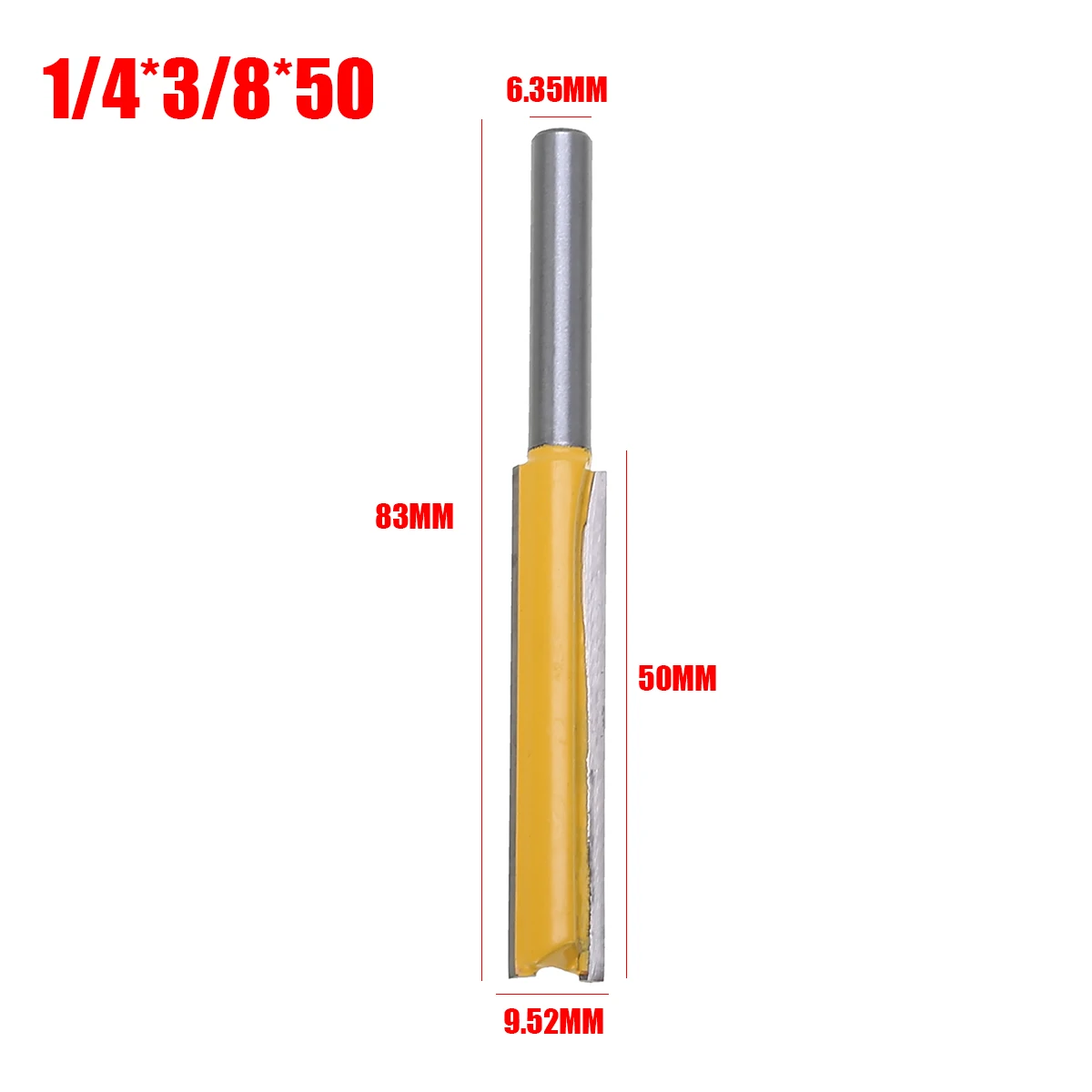 New Straight Router Bit 50mm 2