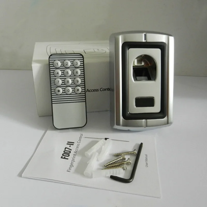 

Metal Case Standalone Fingerprint Electric Lock Access Control System Infrared Remote Control Keyboard Free Shipping