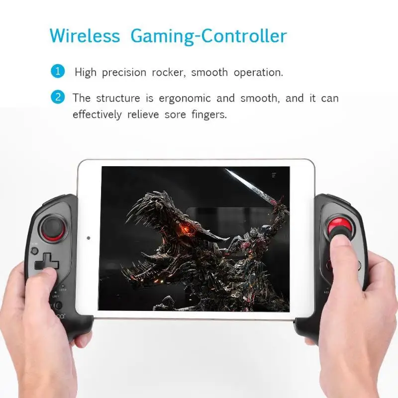 ALLOYSEED беспроводной игровой контроллер геймпад красная летучая мышь Bluetooth гладкая игровая площадка для Android телефона игровые аксессуары