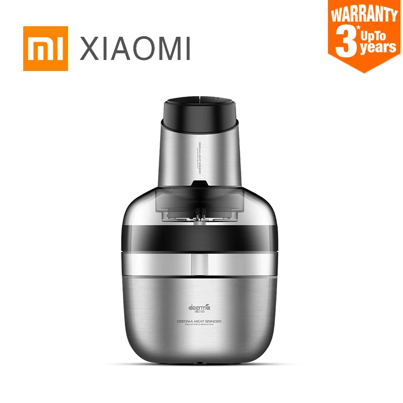 Новый XIAOMI MIJIA Deerma DEM JR01 электрическая мясорубка 1.8л Бытовая Кухня безопасность