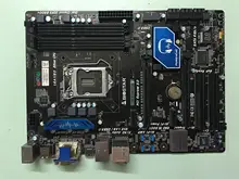 Usado, biostar hi-fi h87s 3d originaldesktop placa-mãe intel h87 lga 1150 ddr3 16g sata3