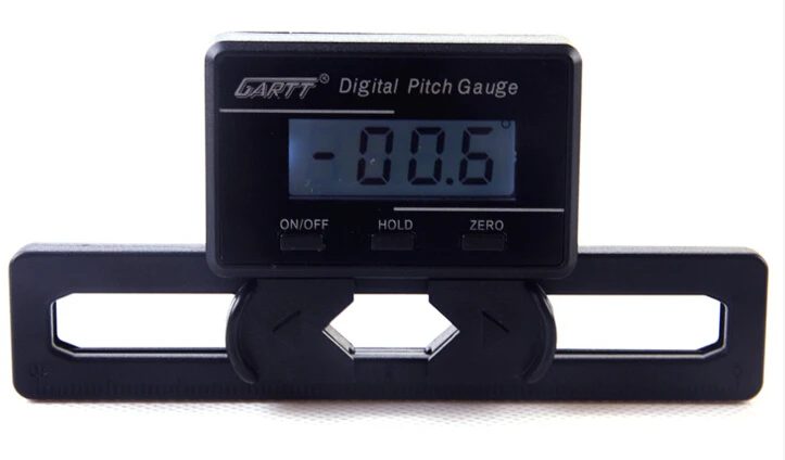 digital pitch gauge rc helicopter