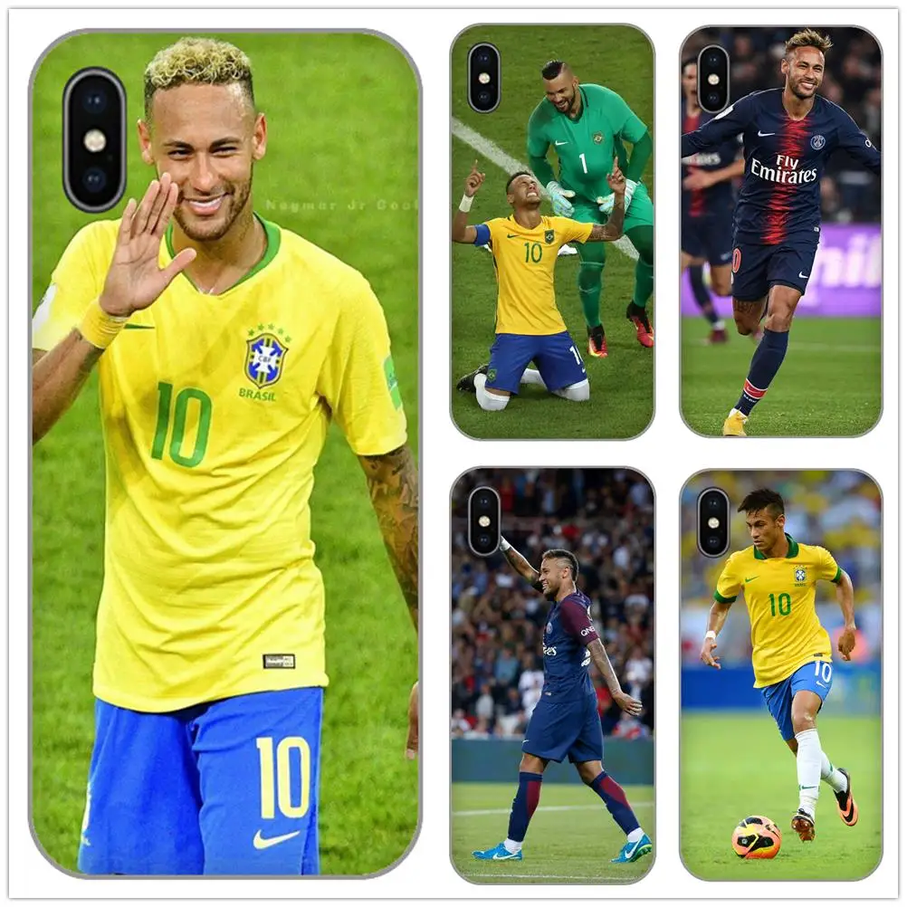 Neymar soccer player Phone Case For iPhone4 5S 5C SE 5 Max XR XS 6 6S 7 8 Plus X Soft TPU Shell