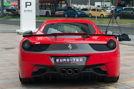 Carbon Fiber Car body kit Rear Trunk Spoiler Lip Wing Body Kits rear diffuser rear lip For Ferrari 458 Carbon Fiber Car body kit Rear Trunk Spoiler Lip Wing Body Kits rear diffuser rear lip For Ferrari 458