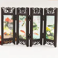 Ремесла с китайскими характеристиками, Чжан да Цянь пейзаж картины, маленькие выставочные украшения#465