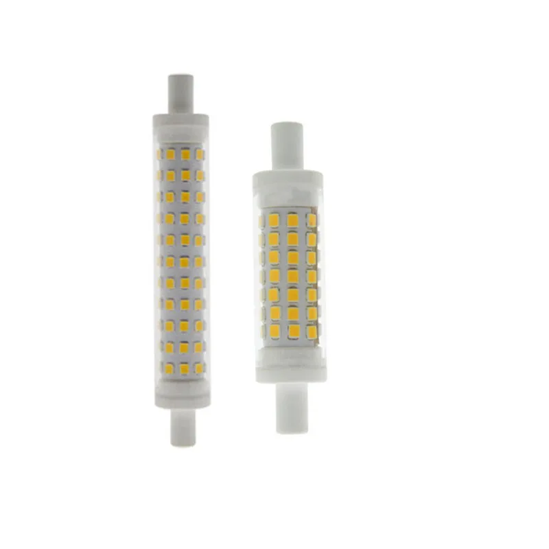 

1Pcs High Power 9W 15W AC 220V R7S LED lamp J78 J118 Horizontal Plug Bulb For Floodlight Lawn light