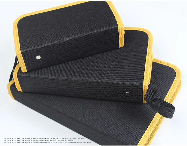 Useful Canvas Chisel Roll Tool Bags Rolling Repairing Tool Utility Bag Wide Electric Soldering Iron Bag