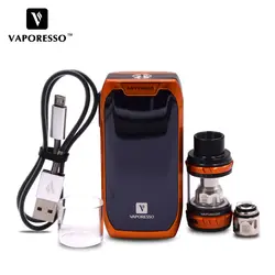 Оригинальный Vaporesso Мститель Vape комплект Мститель Mod с NRG бак 5 мл NRG мини-танк 2 мл Применение GT катушки 510 потека электронная сигарета комплект