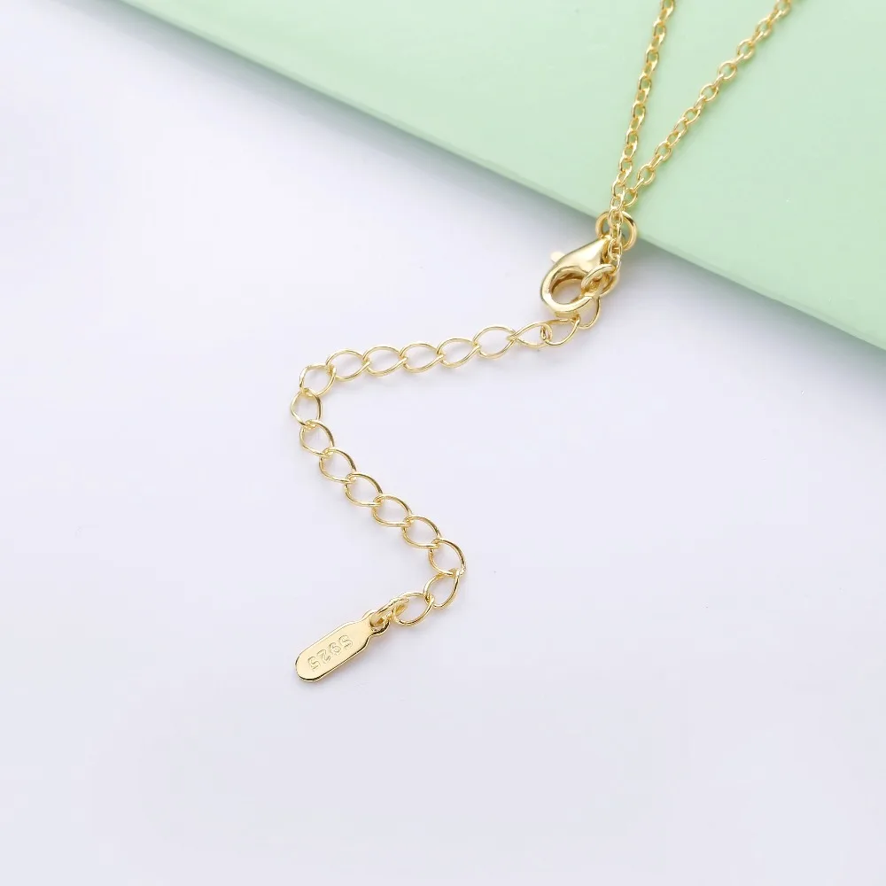 

Slovecabin 100% 925 Sterling Silver New Design Japan Three Cross Pendants Necklace A Zircon For Men Fashion Gold Color Jewelry