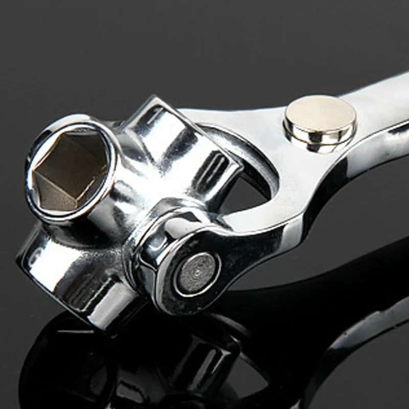 

Household Wrench 12-19/8-21mm 8 IN 1 Socket Wrench Spanner Key Multi Tool Hand Tools Herramientas Ferramentas DC112