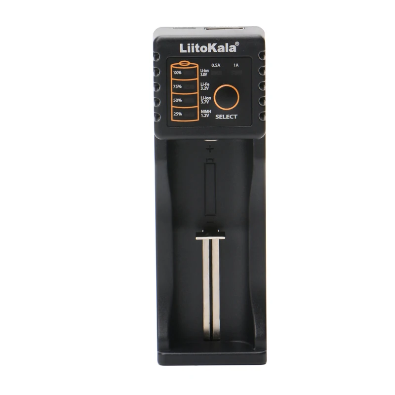 2019 Lii-100 Батарея Зарядное устройство для 26650 16340 RCR123 14500 LiFePO4 1 2 V Ni-Cd-плеер |